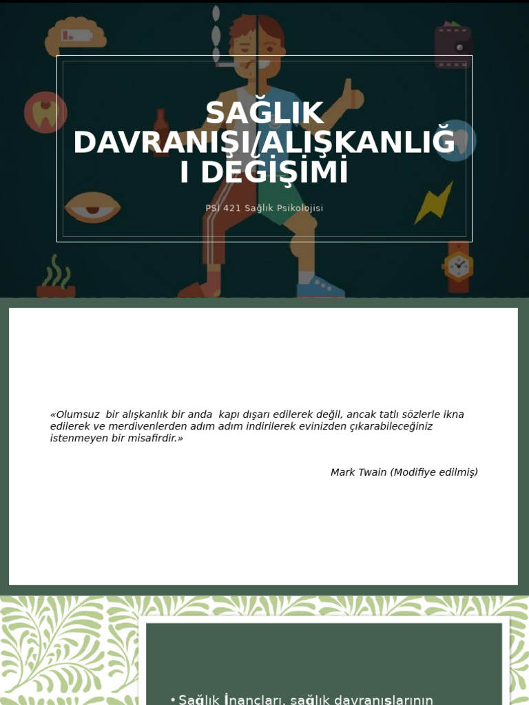 PSİ 421 Ders 4 | PDF