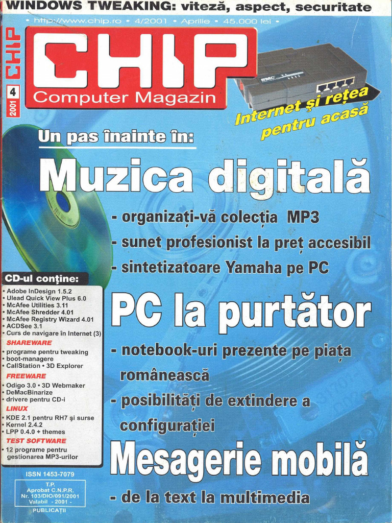 CHIP - 2001 - 04 (Aprilie) | PDF