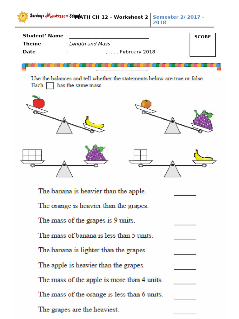 Math CH 12 WS 2 | PDF