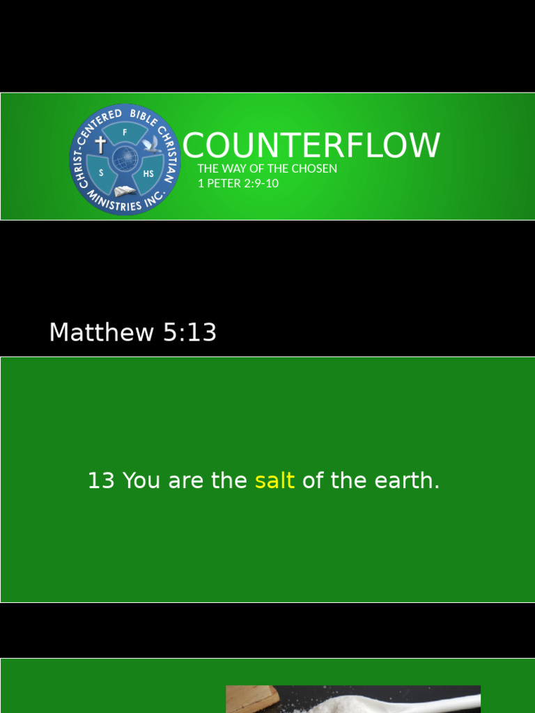 Counter Flow | PDF | Jesus | Christian Belief And Doctrine