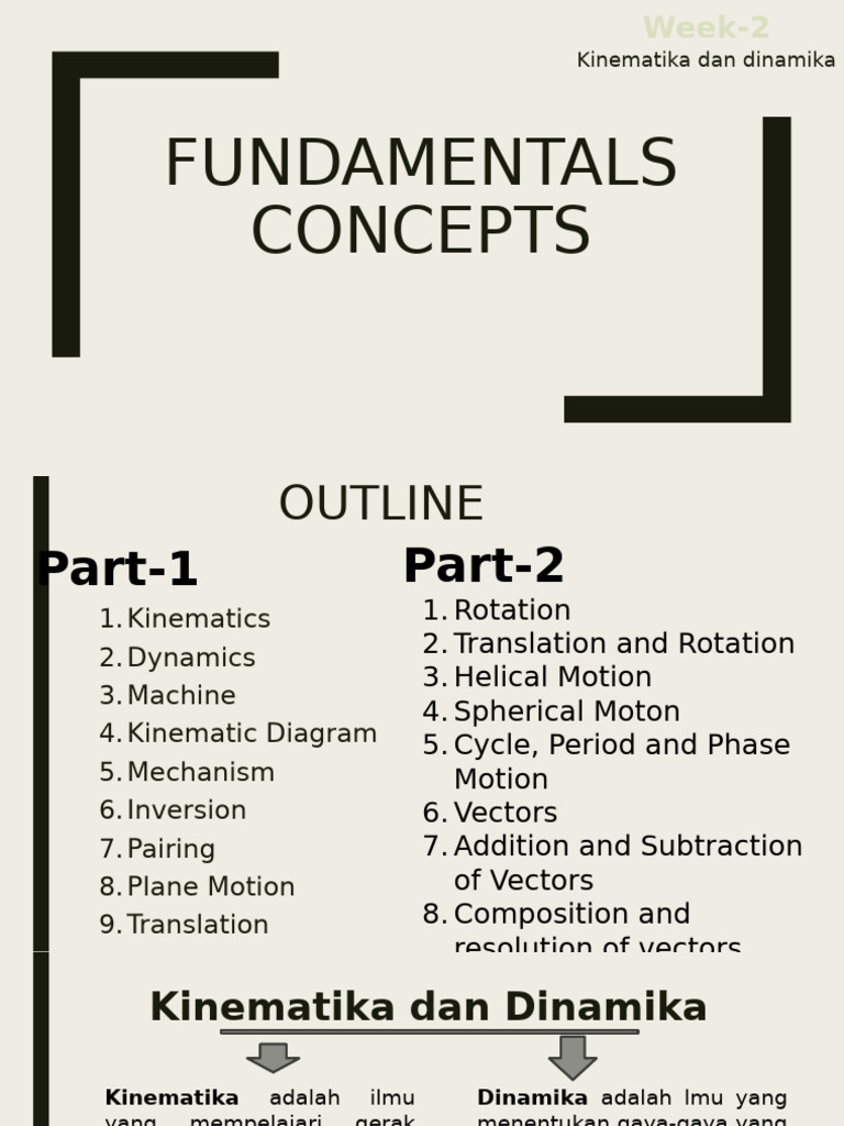 Kindin Week 2 | PDF | Rotation | Mechanical Engineering