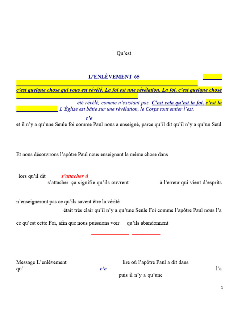 La Foi : Révélation et Séduction | PDF | Livre de la Révélation | Jésus