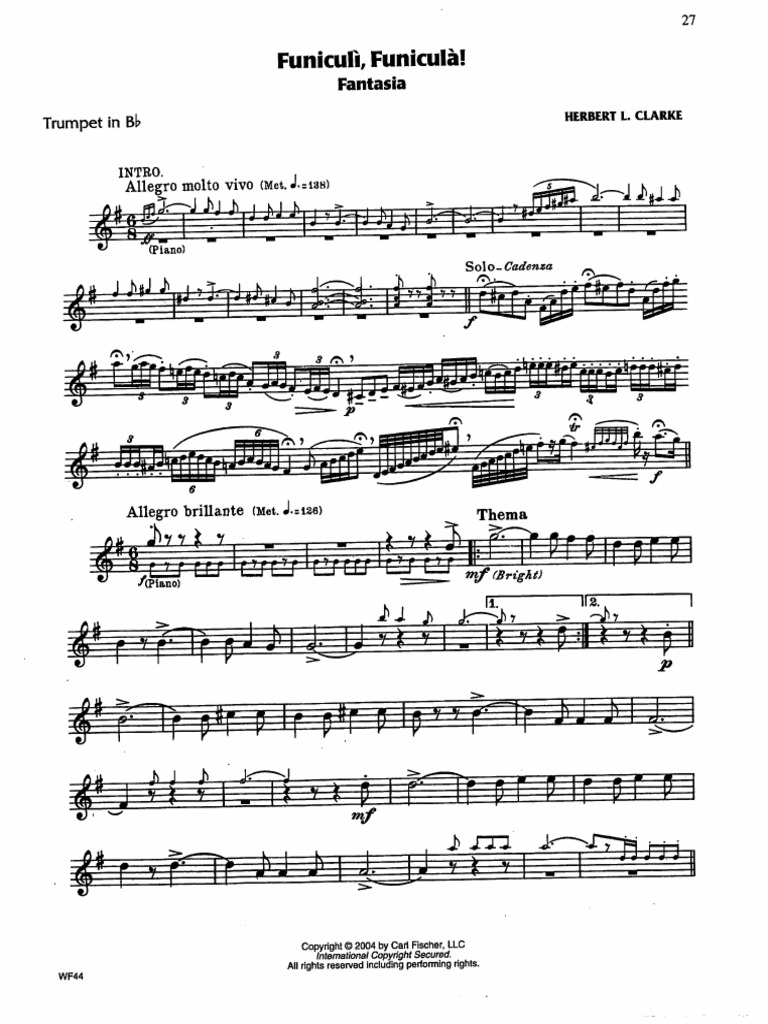 Clarke - Finiculi Funicula | PDF