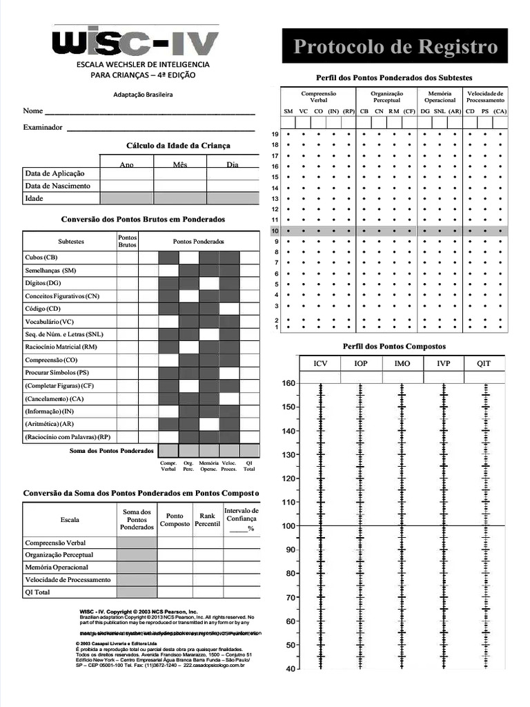 Pdf protocolo de registro wisc iv compress pdf