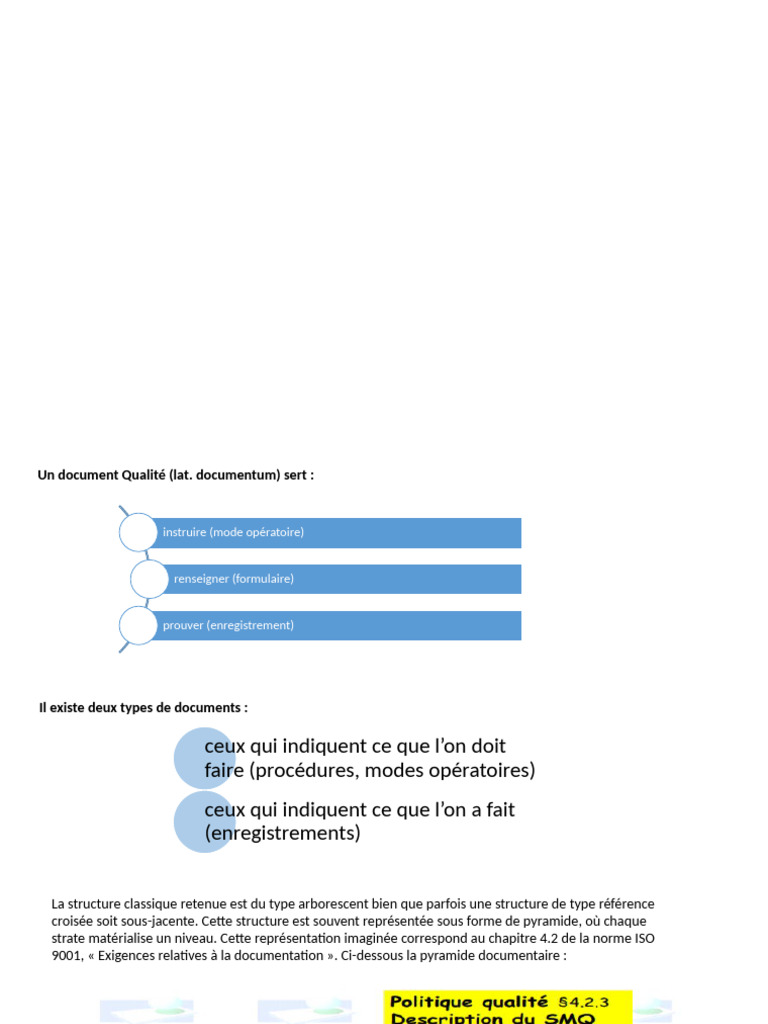 Gestion documentaire ISO 9001 expliquée | PDF | Management de la ...