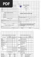 DepEd School Form 9 (SF9) | PDF