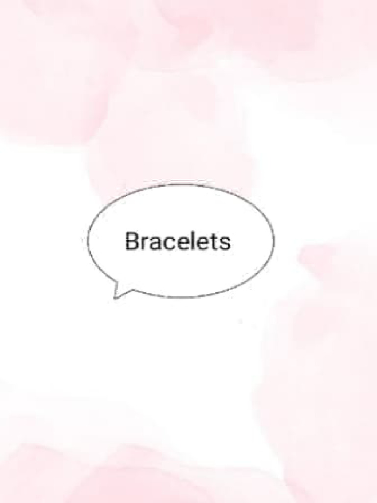 Bracelets | PDF