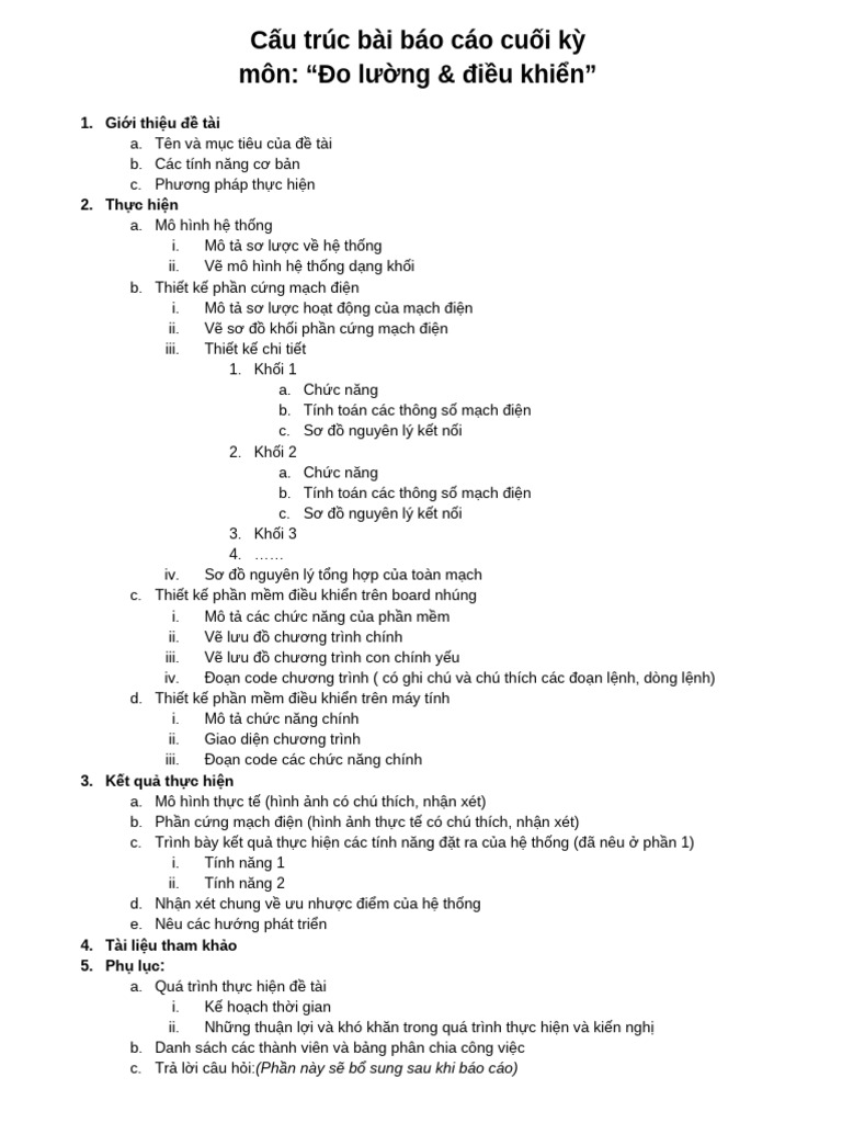 Cautruc BCCK DLDK | PDF