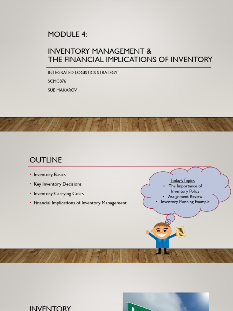 Inventory Management Financial Insights | PDF | Inventory | Logistics