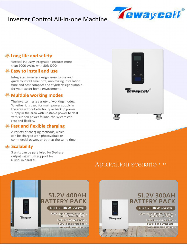 10KW Inverter Control Manual | PDF | Power Supply | Power Inverter