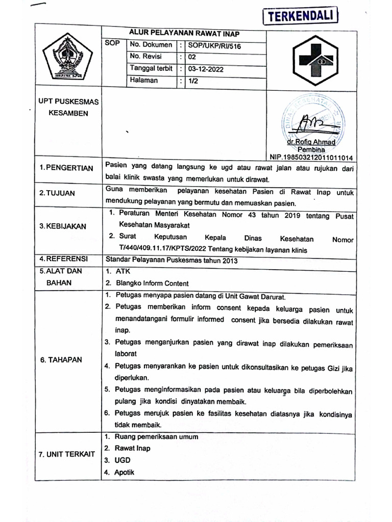 Rawat Inap | PDF