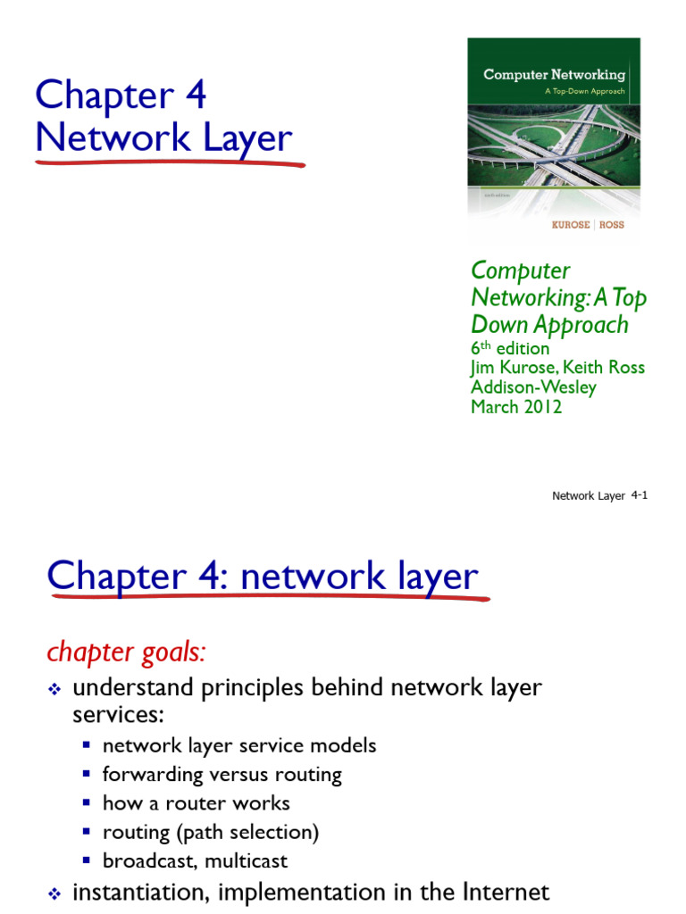 Chapter_4_V6.11 | PDF | Internet Protocols | Routing