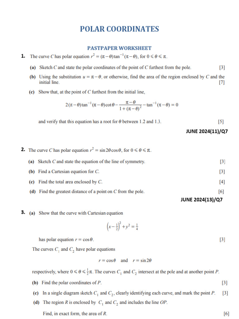 9- POLAR COORDINATES_PP | PDF