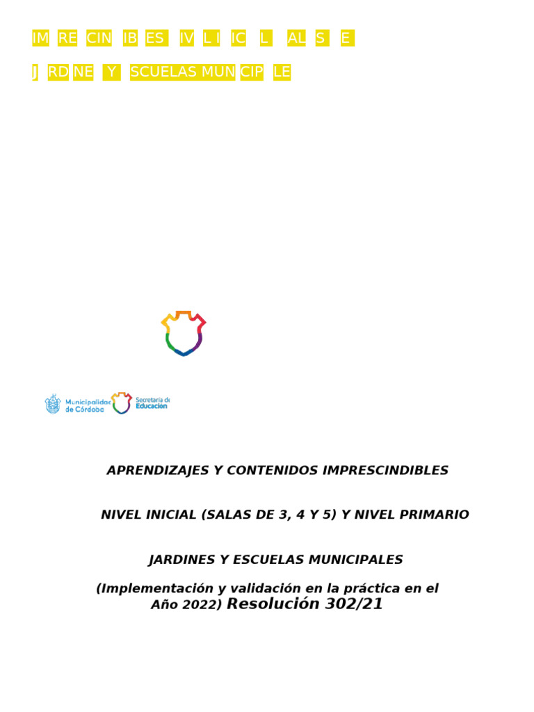 Aprendizajes Clave en Educación Inicial y Primaria | PDF | Educación de ...