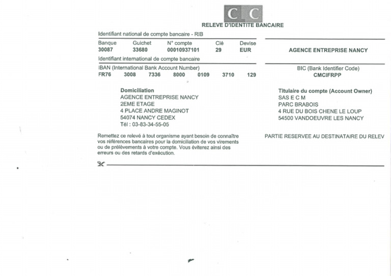 Rib - Iban Ecm1 | PDF