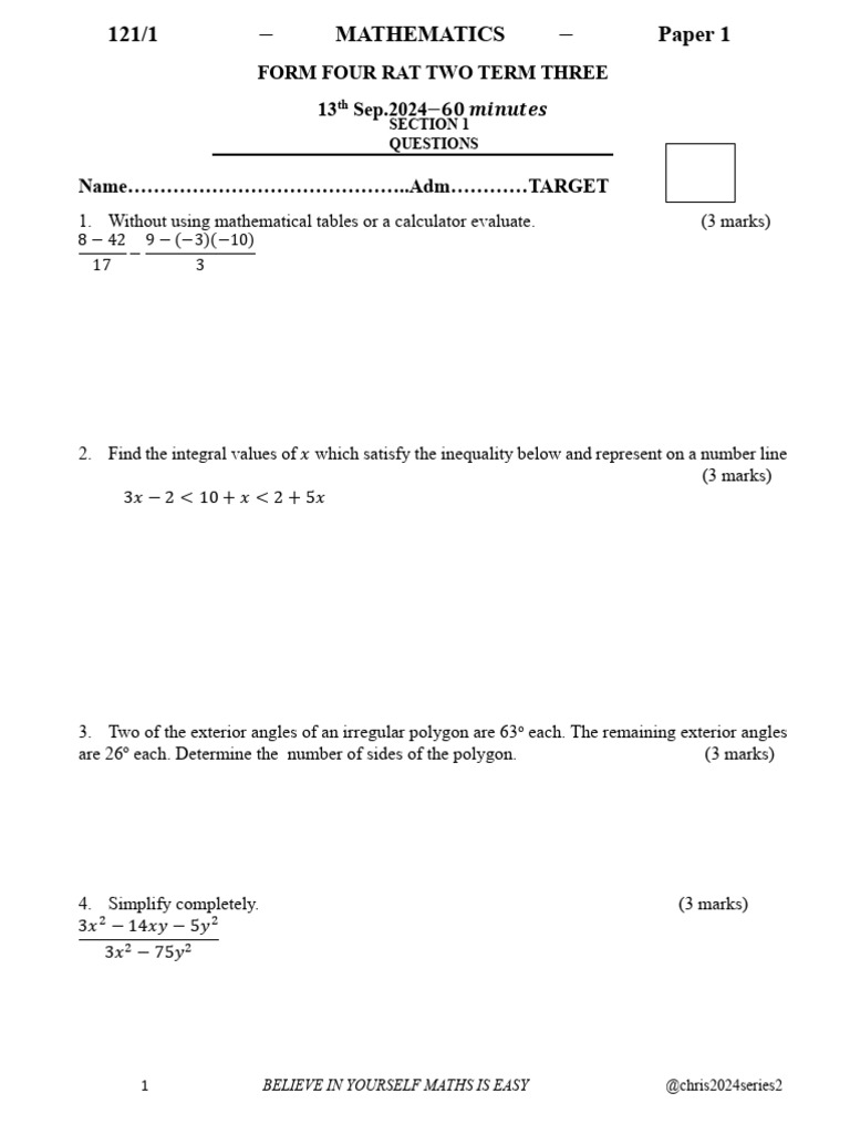 Rat 2 Edited | PDF | Mathematics | Mathematical Analysis