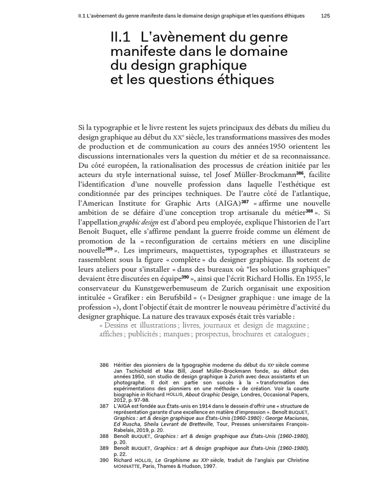 Manifeste et éthique en design graphique | PDF | Conception | Graphisme