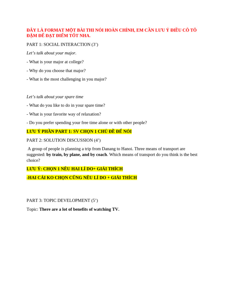 Bã I Thi Nã I Hæ á Ng Dáº N Chi Tiáº T Pdf