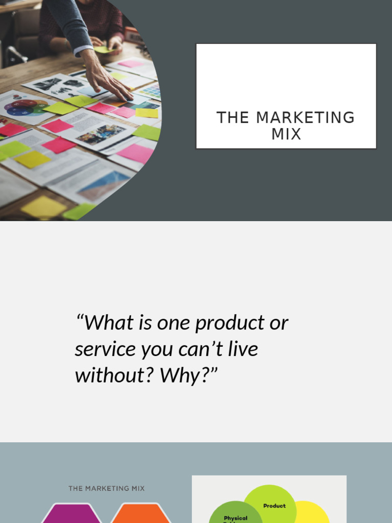Understanding the Marketing Mix Essentials | PDF | Marketing | Business
