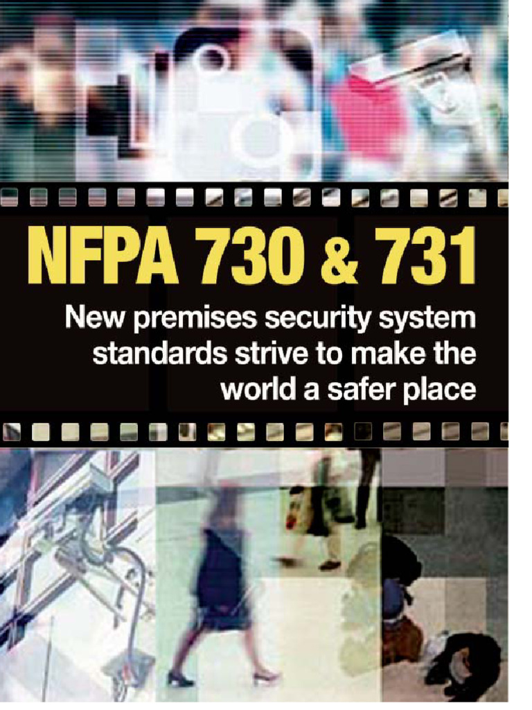 NFPA 730 & 731: Security Standards Overview | PDF | Safety