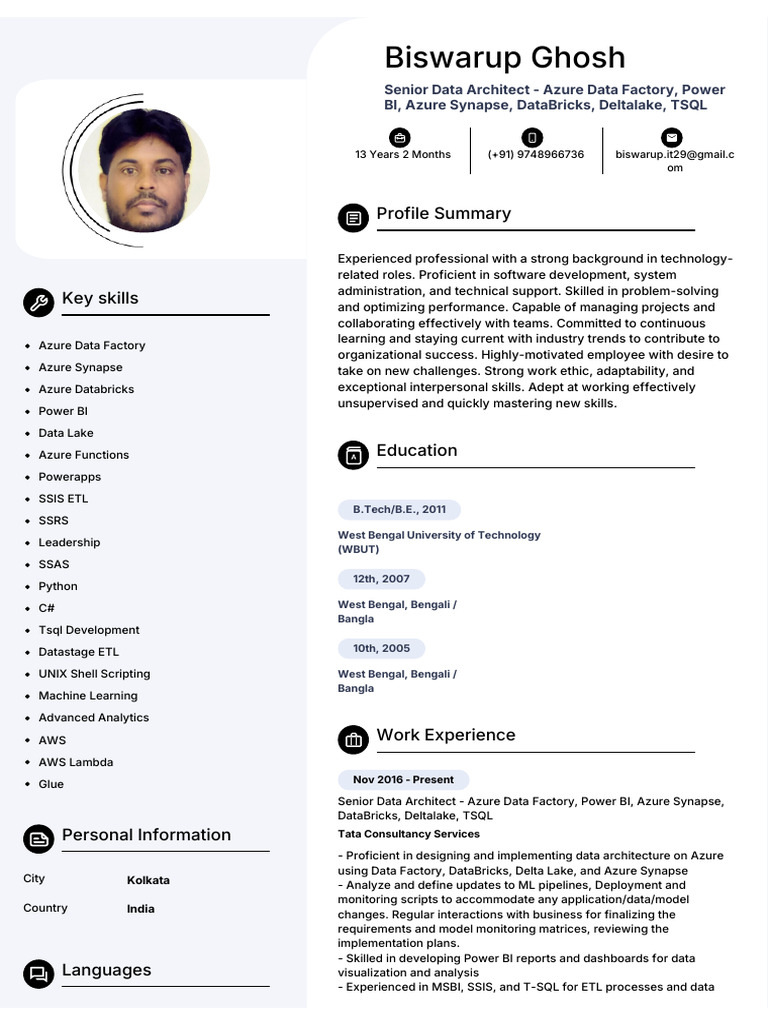 Data Architect Expertise Summary | PDF | Microsoft Sql Server | Databases