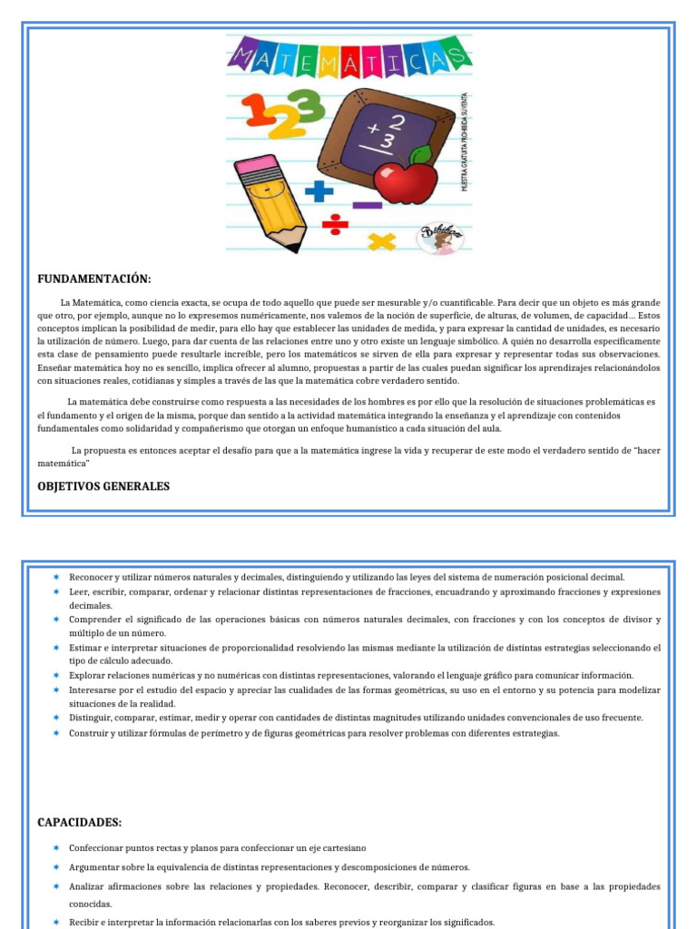 Enseñanza de Matemáticas en Primaria | PDF | Decimal | Matemáticas