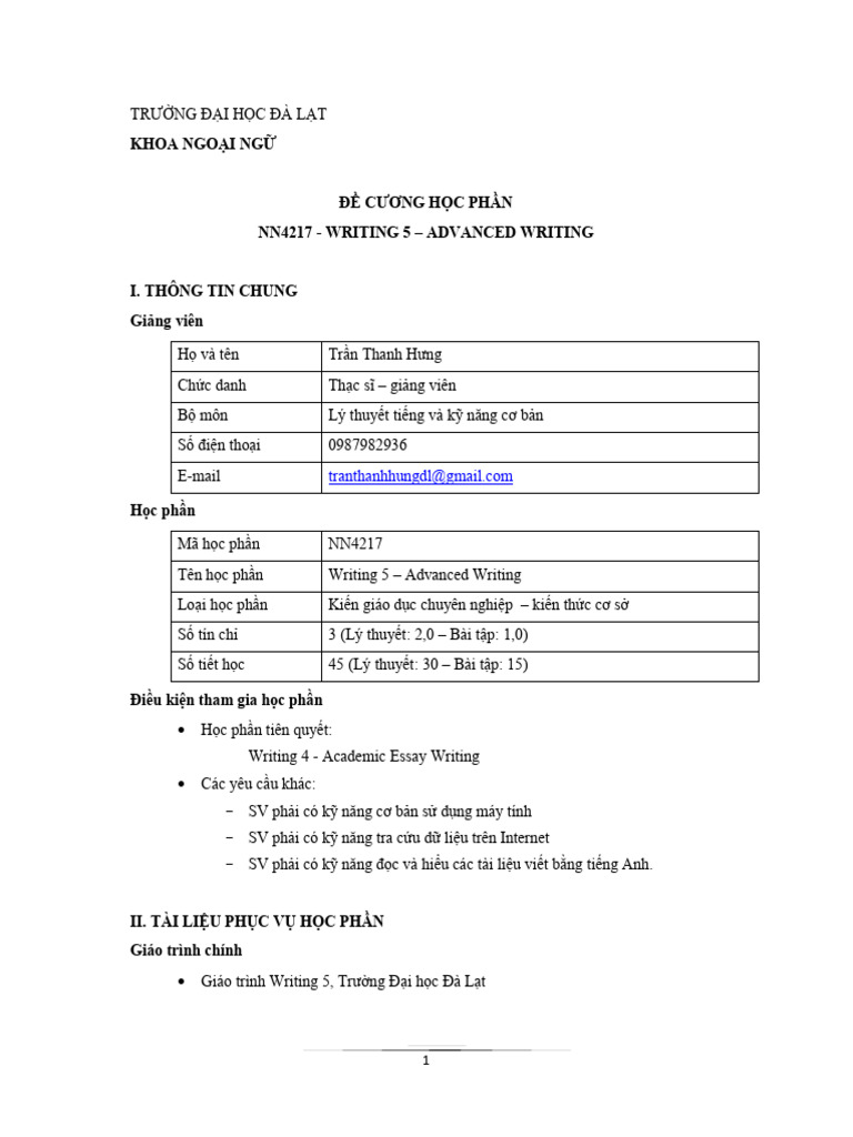 Writing 5 (Final Version) | PDF