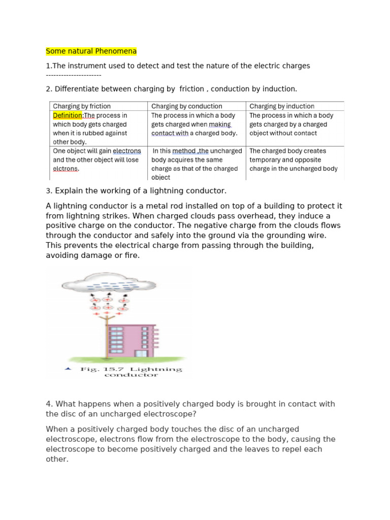 Natural Phenomena: Lightning & Earthquake Safety | PDF