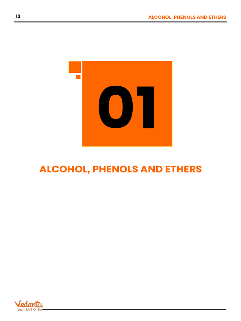 Alcohols, Phenols, and Ethers Study Guide | PDF | Ether | Methyl Group