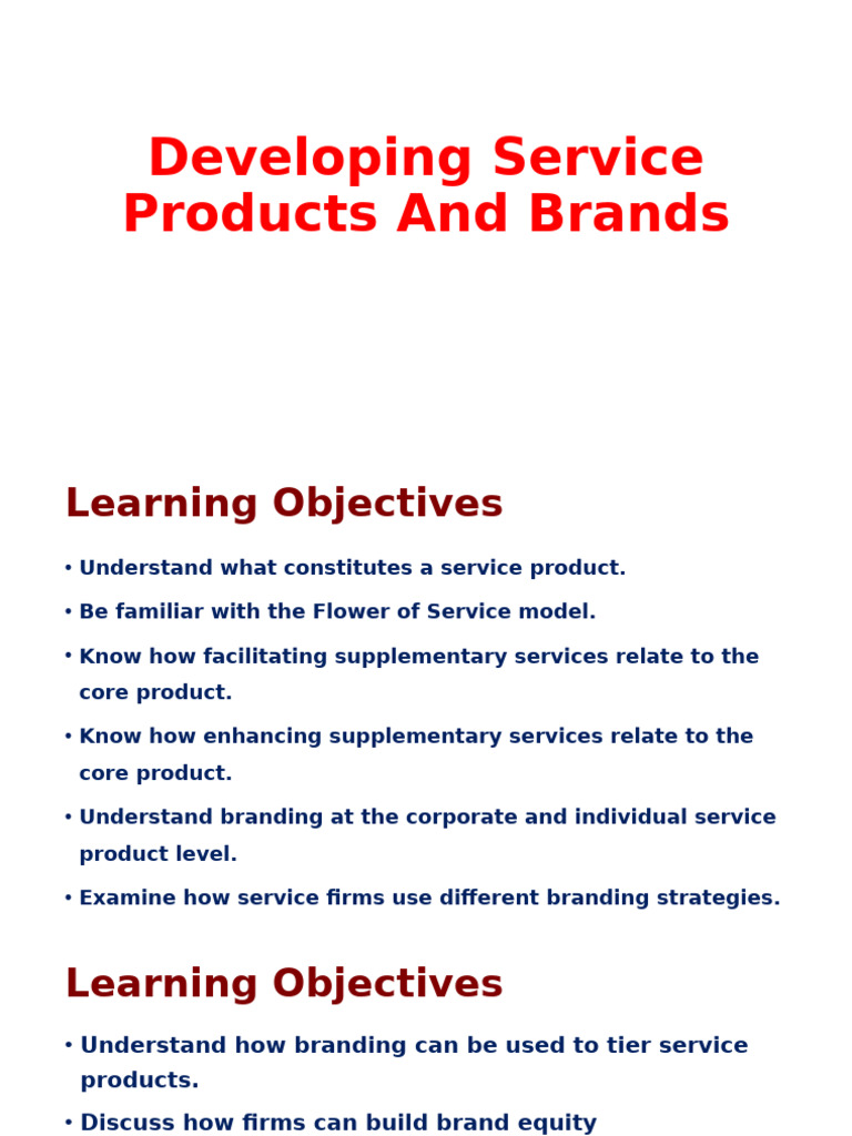 Service Product Development Strategies | PDF | Brand | Business Economics