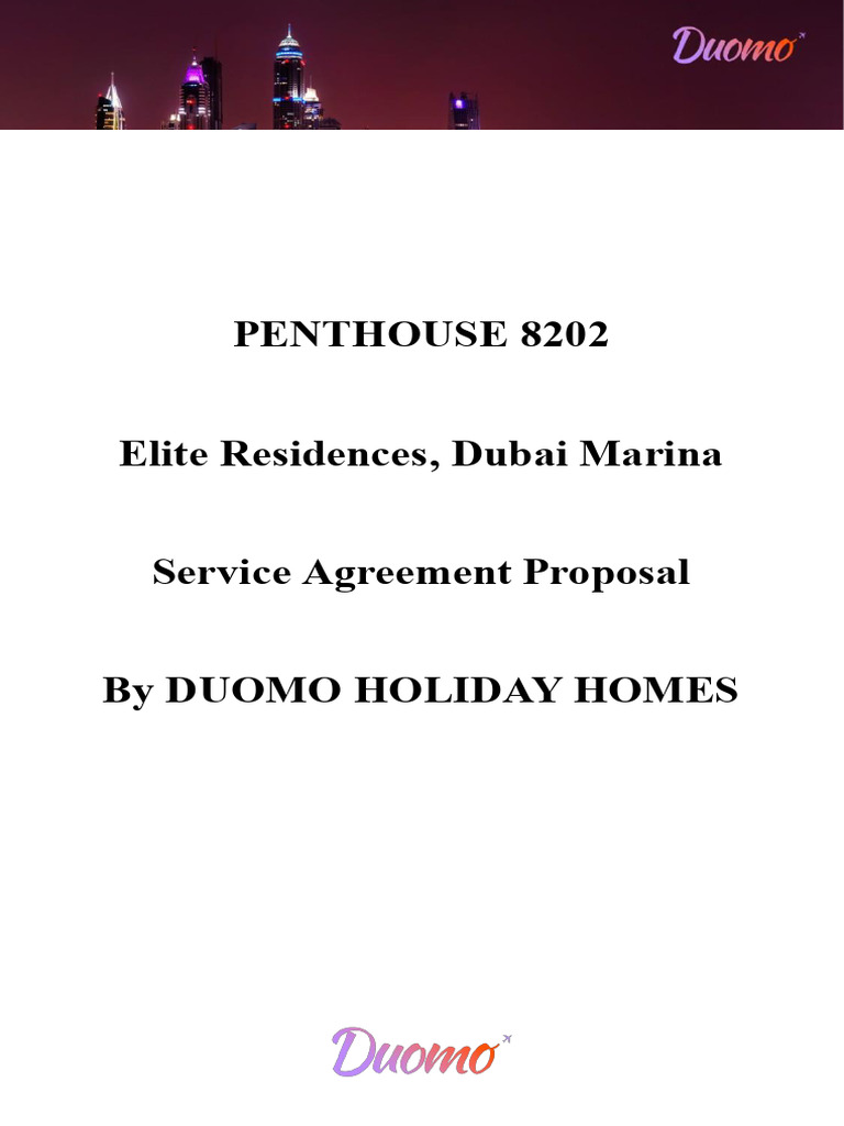 Luxury Penthouse Rental And Purchase Agreements preview