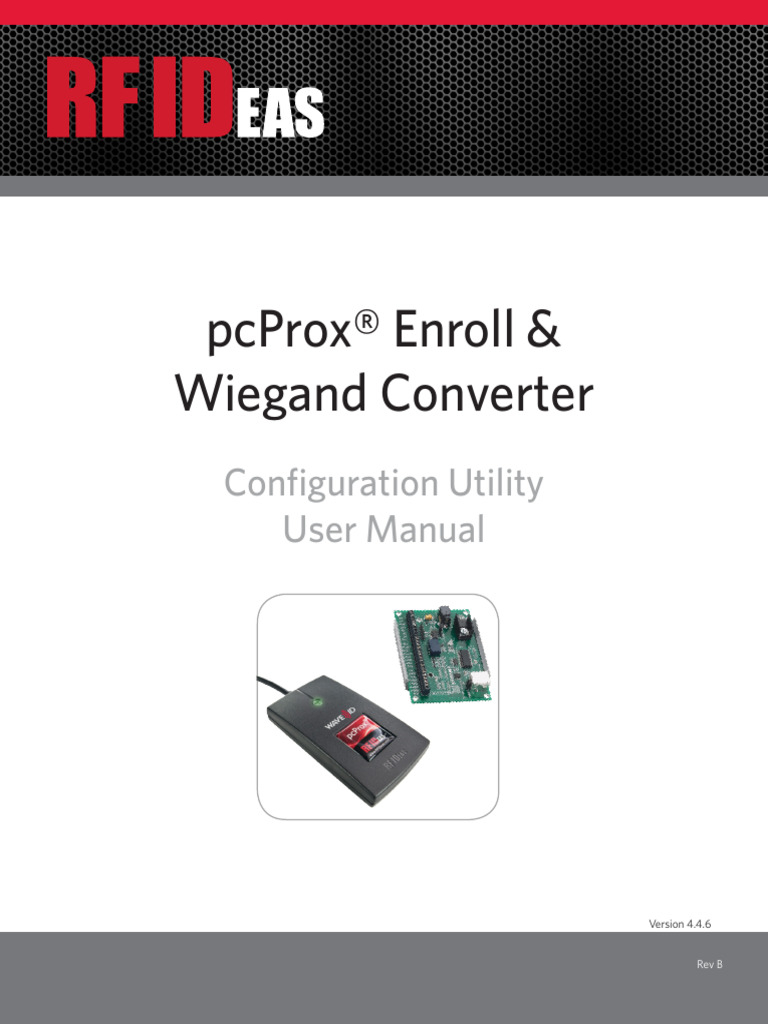 PcProx Manual | PDF | Usb | Computer File