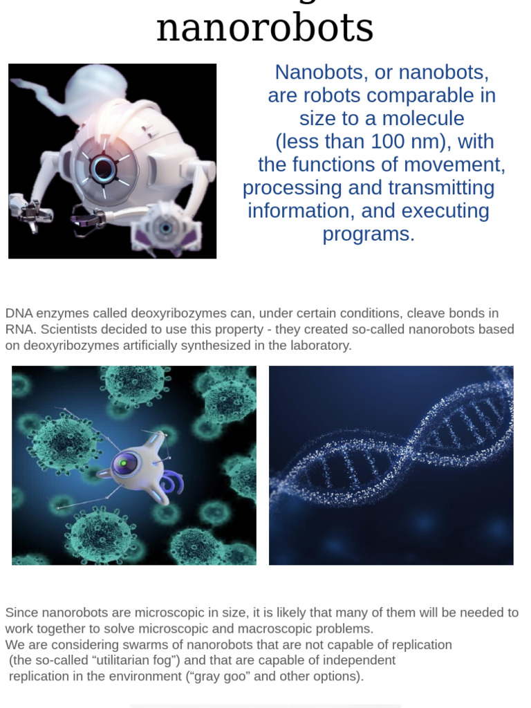 Nanorobots: Functions and Applications | PDF