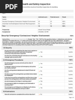 Monthly Building Inspection Checklist | PDF
