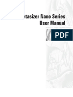 Zetasizer Nano User Manual Man0317-1.1