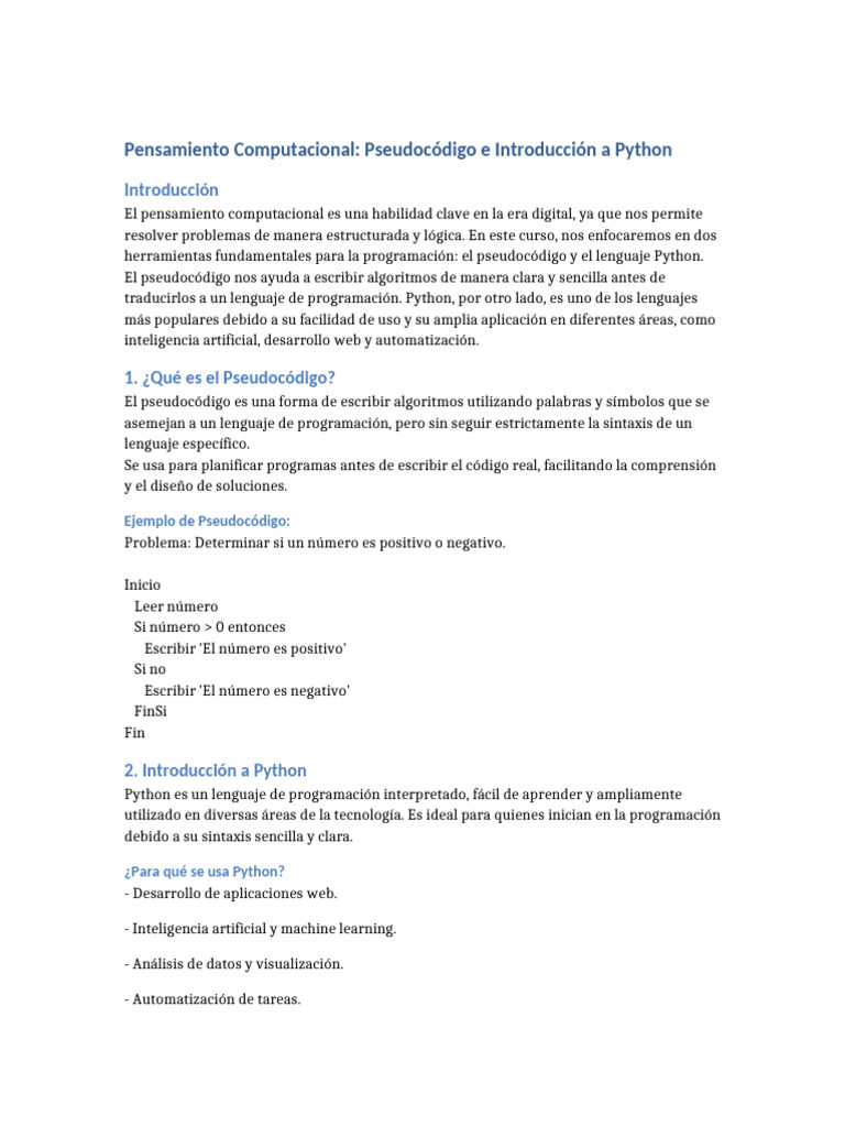 Clase Segundo | PDF | Python (lenguaje de programación) | Lenguaje de ...