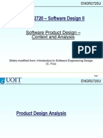 4 Software Product Design Analysis Ch4