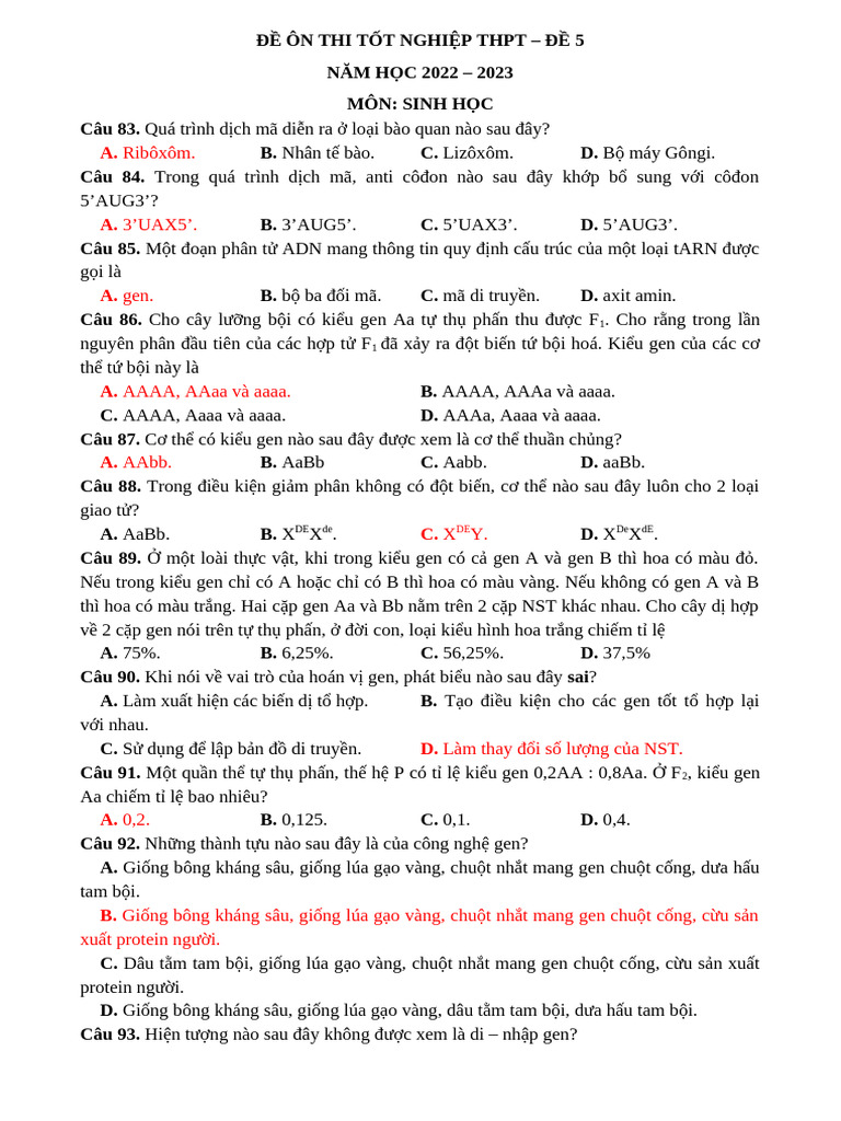 De 5 | PDF