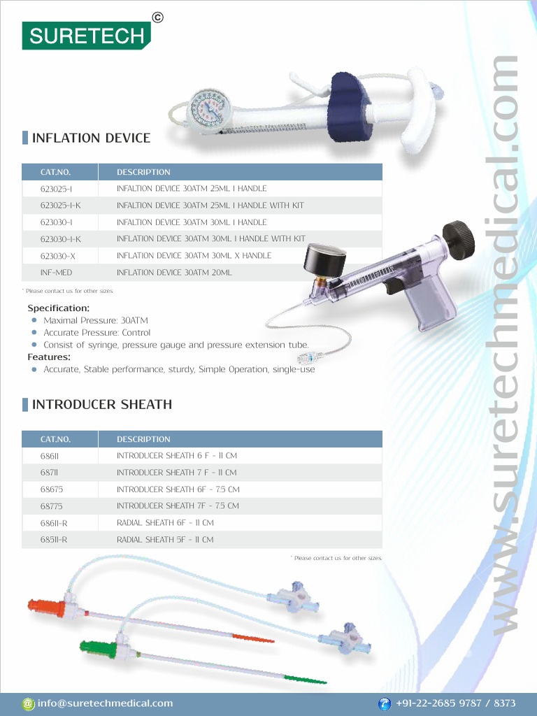 Suretech Medical Product Catalog | PDF | Medical Specialties | Medical ...