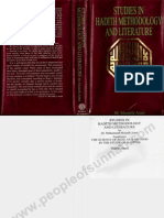 Studies in Hadith Methodology and Literature by Shaykh Muhammad Mustafa Al A'zami