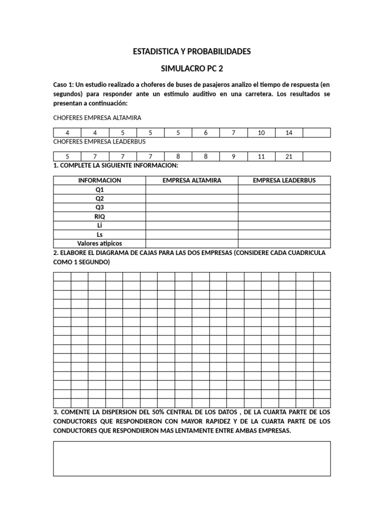 Simulacro PC 2 | PDF