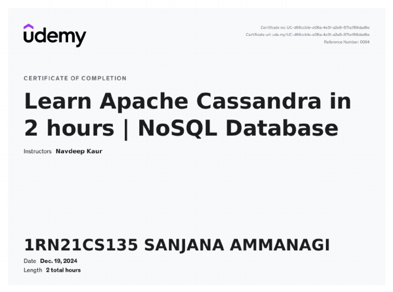 Apache Cassandra | PDF