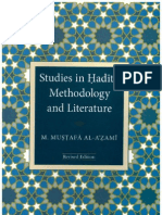 Studies in Hadith Methodology and Literature by Shaykh Muhammad Mustafa al-A’zami