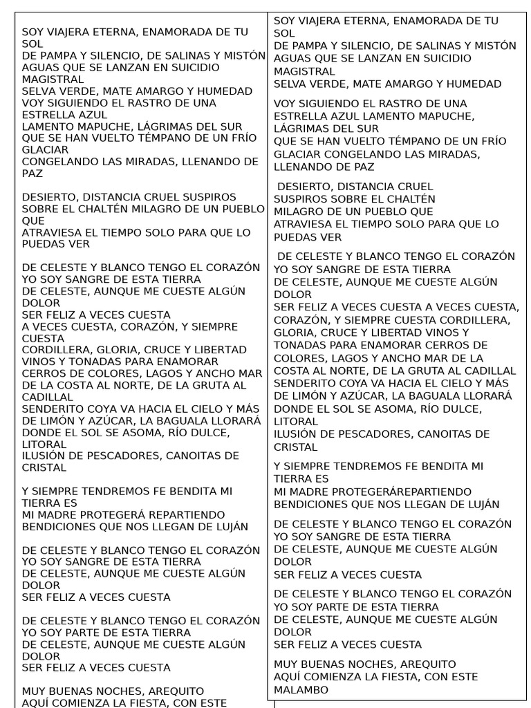 Letra de 