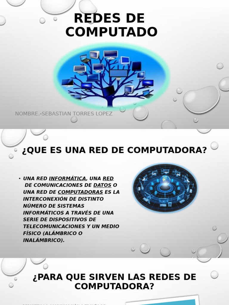Introducción a Redes de Computadora | PDF | Red de computadoras ...