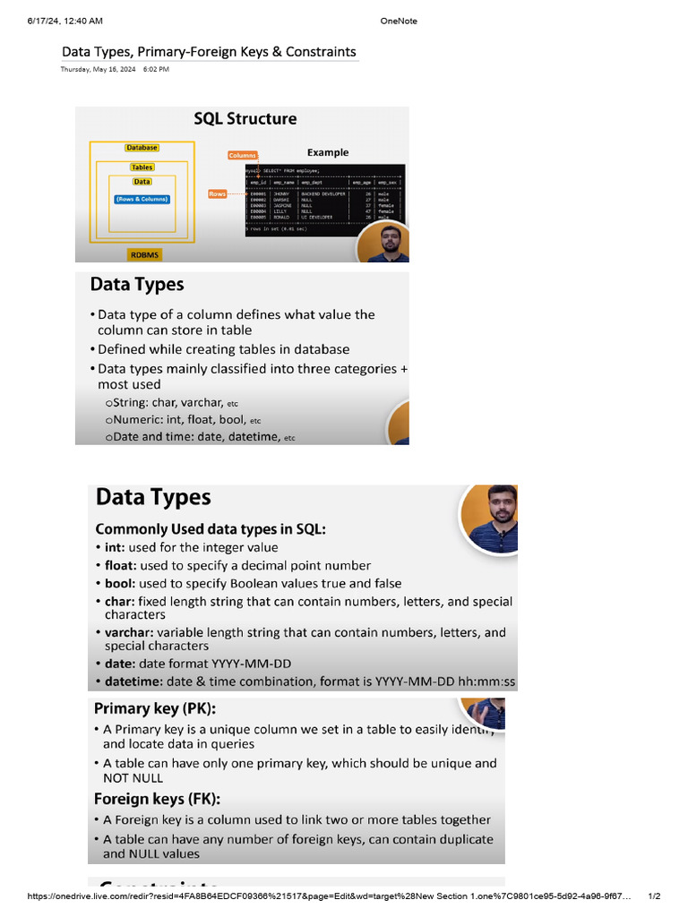sql-mishra-DESKTOP-Q3J26JL - Microsoft OneNote Online | PDF