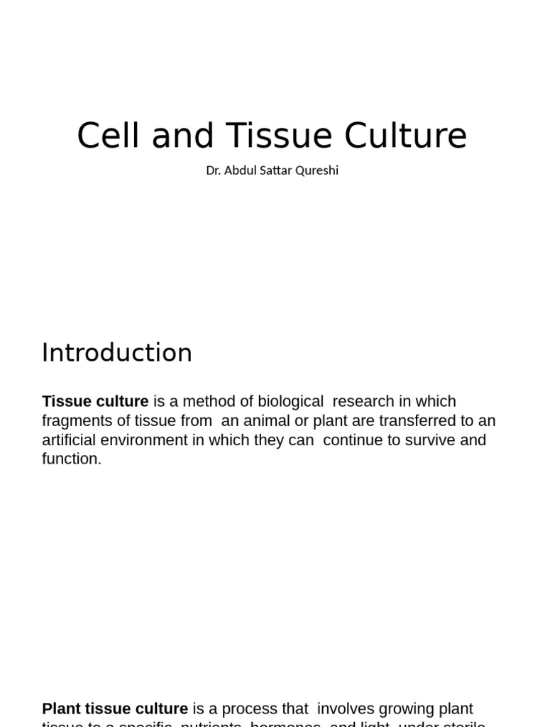 Plant Tissue Culture Essentials | PDF | Nutrients | Biology