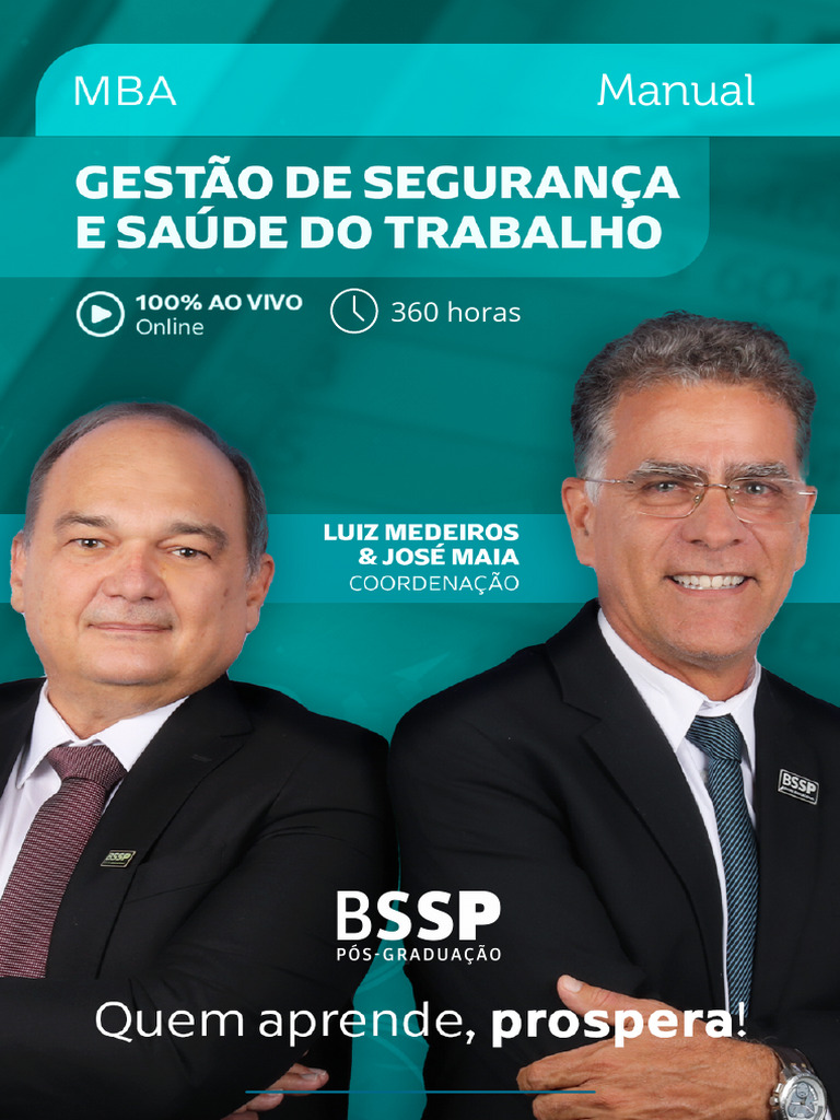 MBA em Gestão de Segurança e Saúde no Trabalho | PDF | Gestão de ...