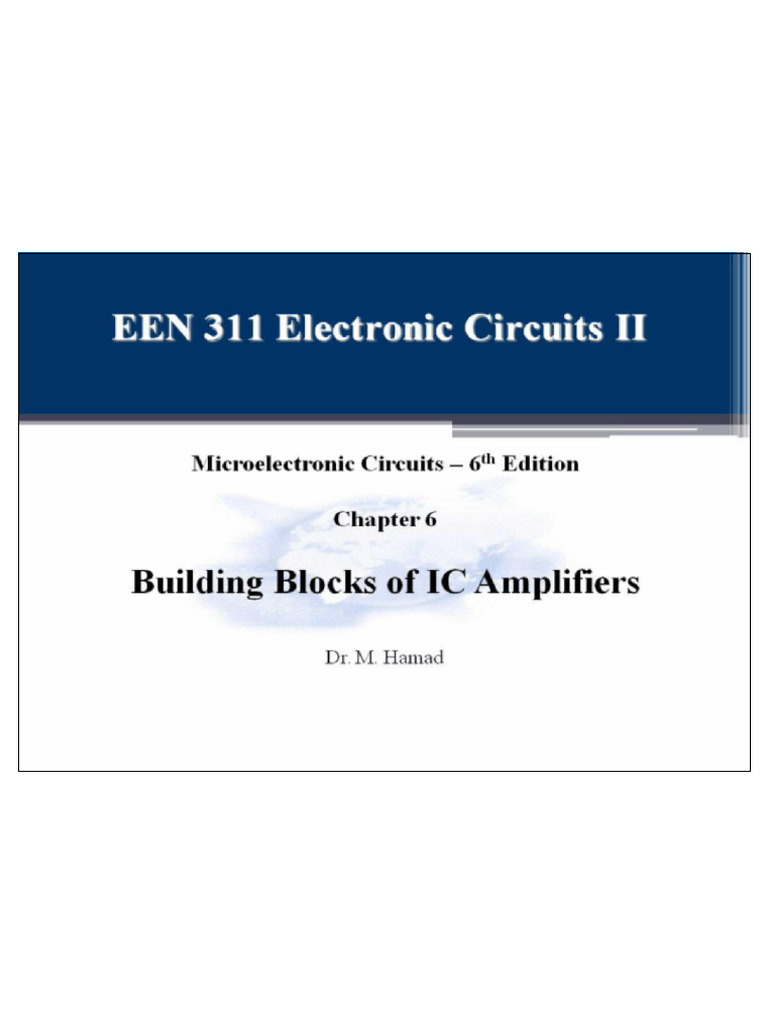 The Cascode Amplifier | PDF