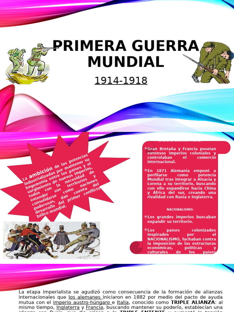Causas y Consecuencias de la Primera Guerra Mundial | PDF | Austria ...